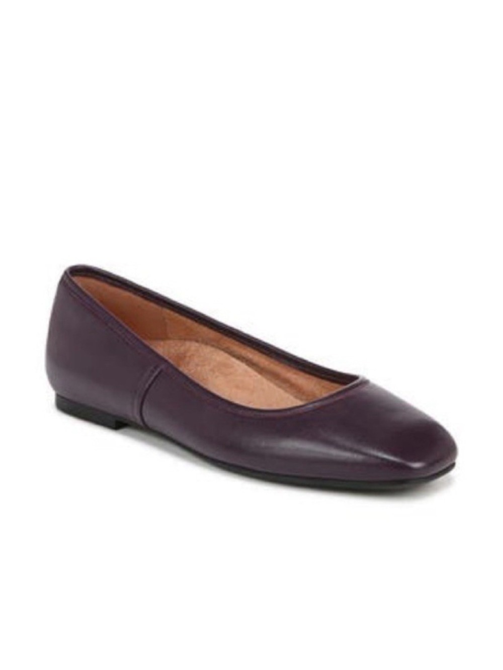 Vionic Orinda Ballet Flats Square Toe Arch Support Comfort Walking size 8.5
